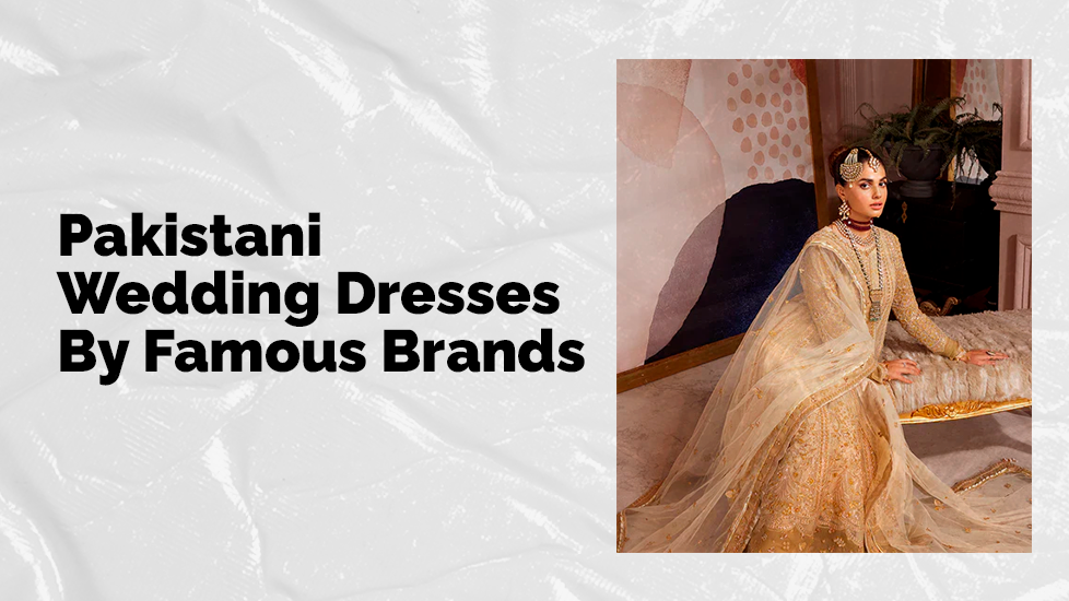 Pakistani Wedding Dresses By Famous Brands in USA String Thread