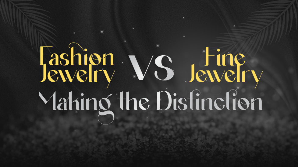 Fashion Jewelry vs. Fine Jewelry Making the Distinction String & Thread
