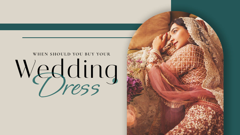 when to shop for wedding dress