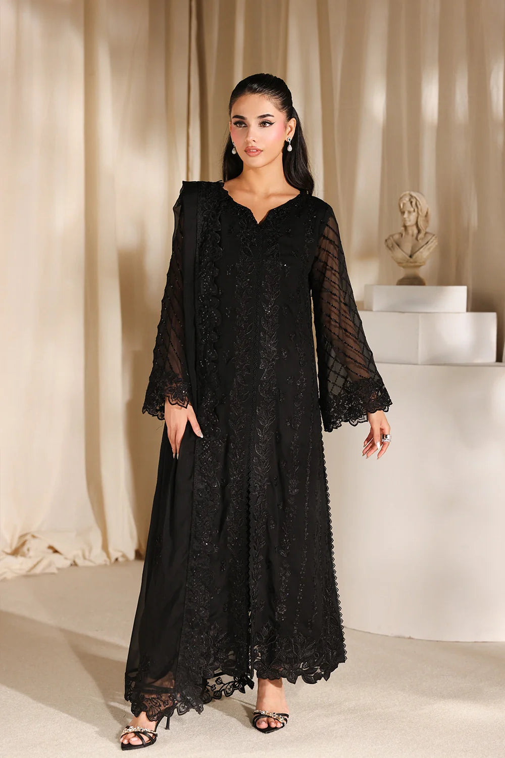 azure black dress Azure Dress - A9003