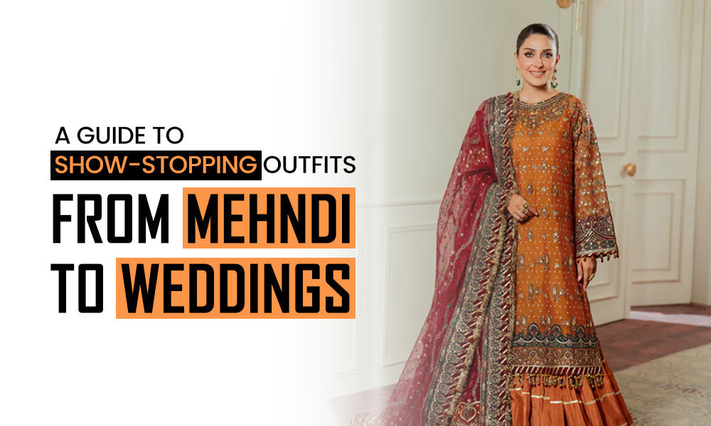 From Mehndi to Weddings: A Guide to Show-Stopping Outfits – String & Thread