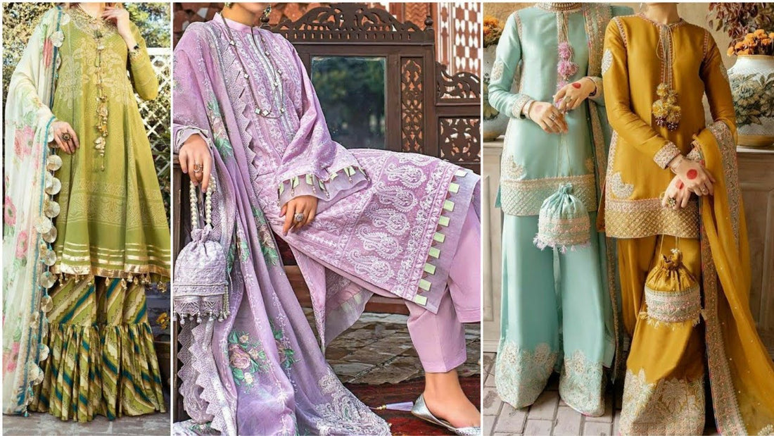 Pakistani Chiffon Suits and Dresses Are Hot Trends