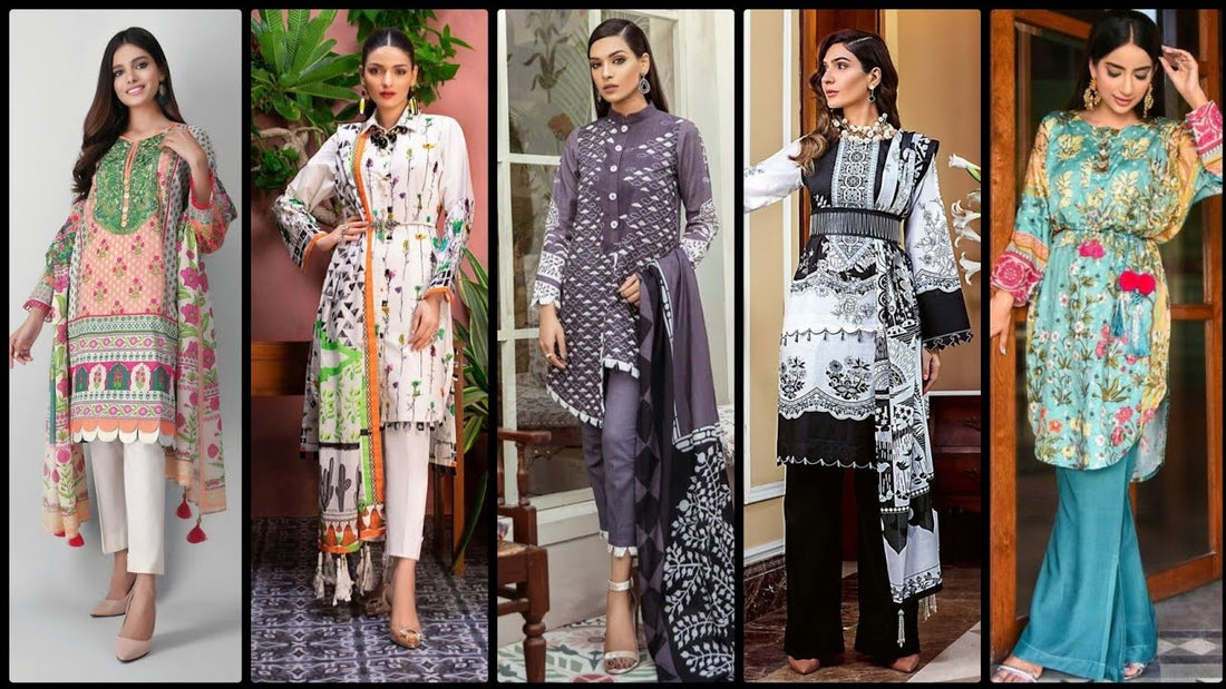 Pakistani Lawn Suits for Spring Summer
