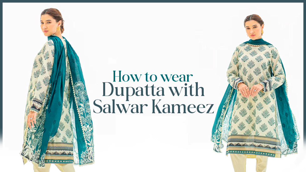 How to Wear Dupatta With Salwar Kameez String & Thread