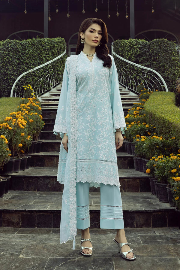 LSM-LG-IZ-0308 3 Piece Lawn Suit