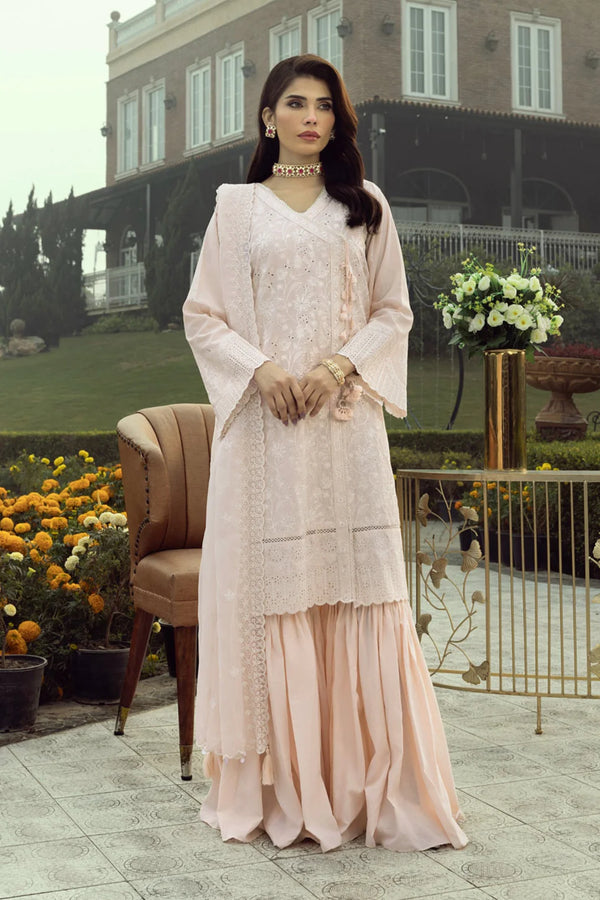LSM-LG-UB-0126 3 Piece Lawn Suit