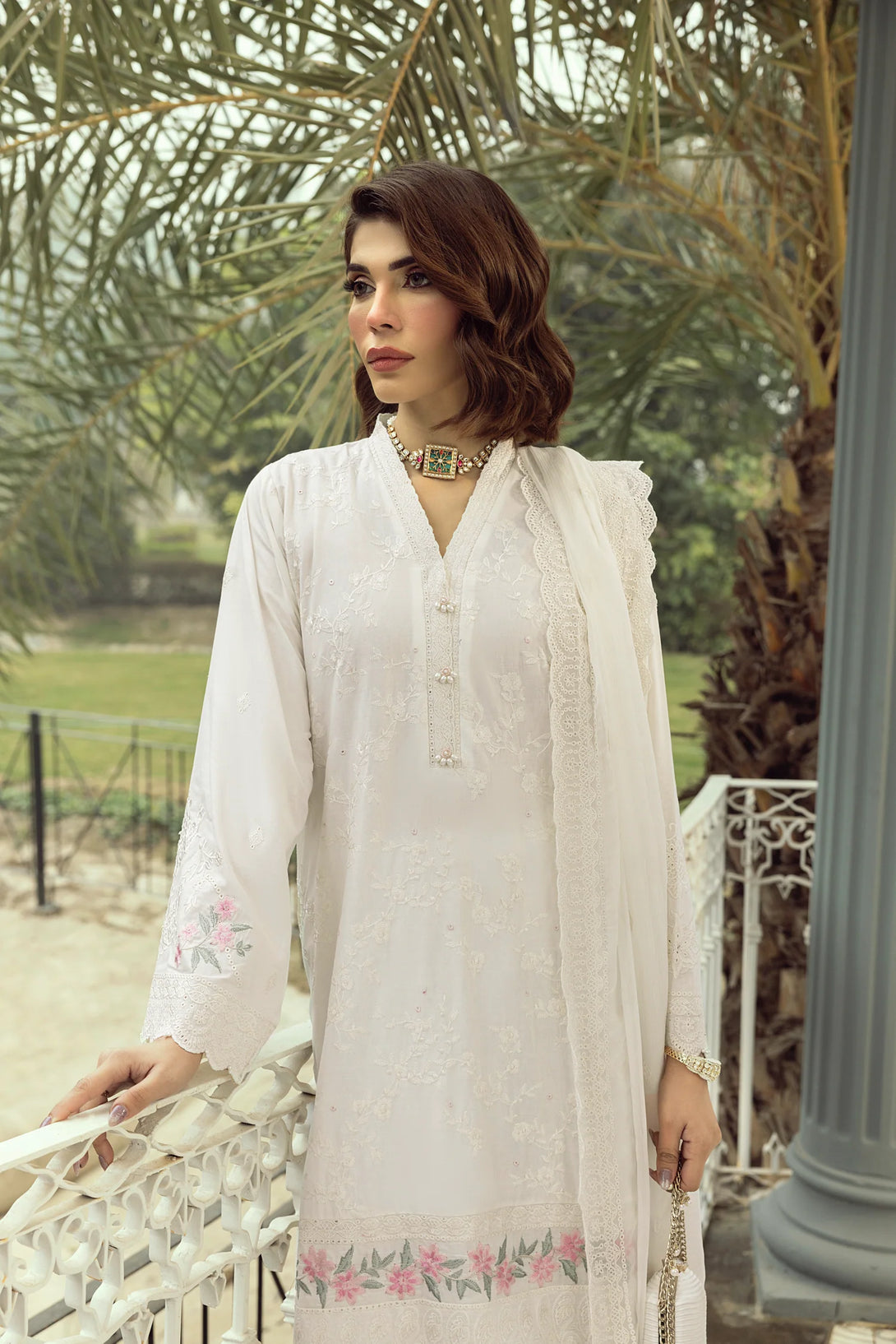 0311 Thread LSM-LG-IZ-0311 3 Piece Lawn Suit – String & Thread