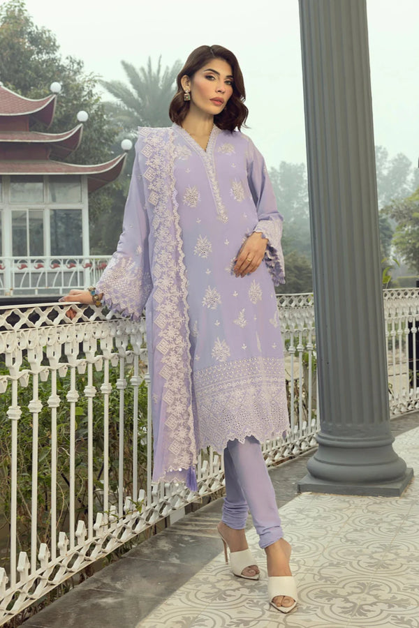 LSM-LG-UB-0125 3 Piece Lawn Suit