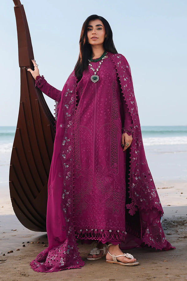 Qalamkar - SA-01 Zara Three Piece Lawn