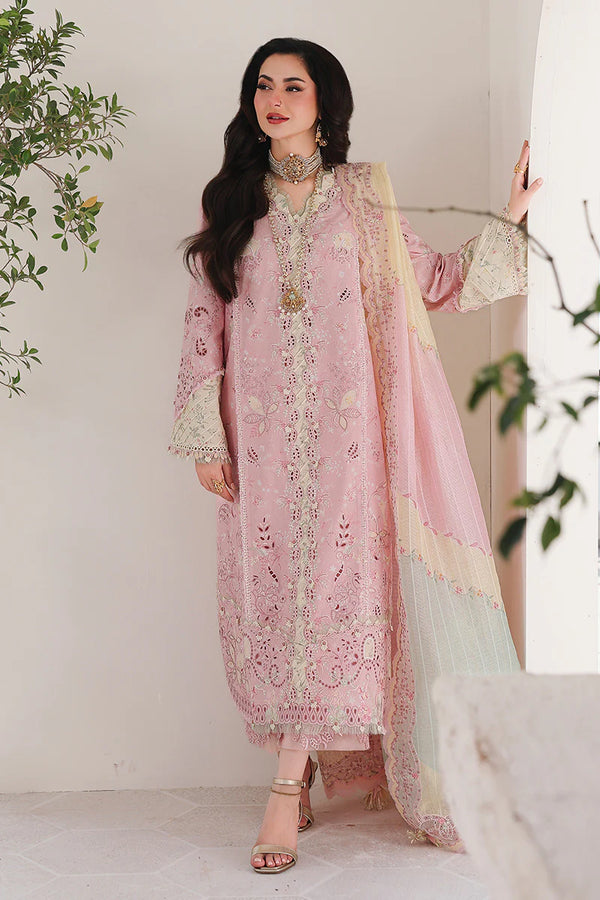 Qalamkar - SA-09 Haniya Three Piece Lawn
