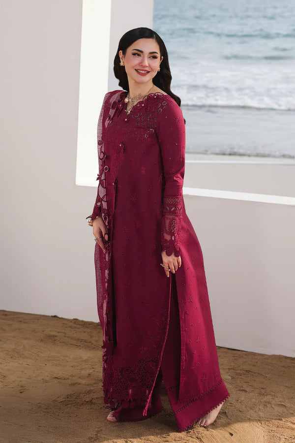 Qalamkar - SA-14 Nelam Three Piece Lawn