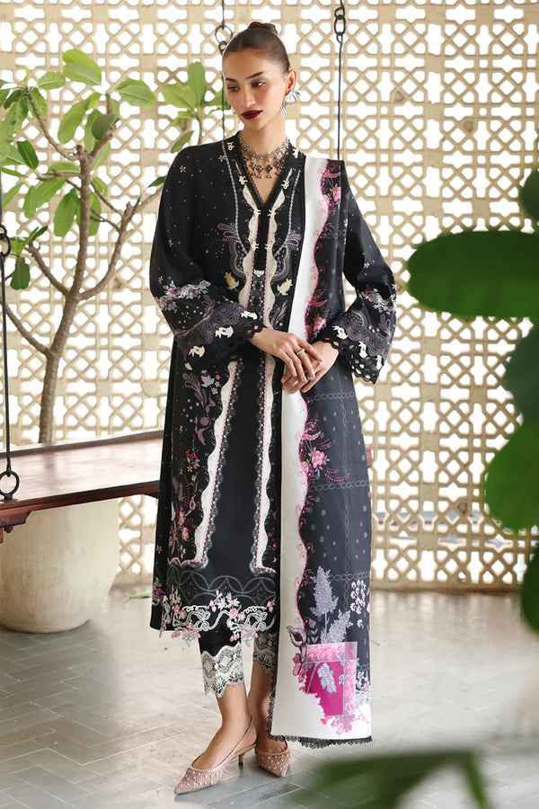 Qalamkar - QW-01 A Tyana Three Piece Jacquard Weaved