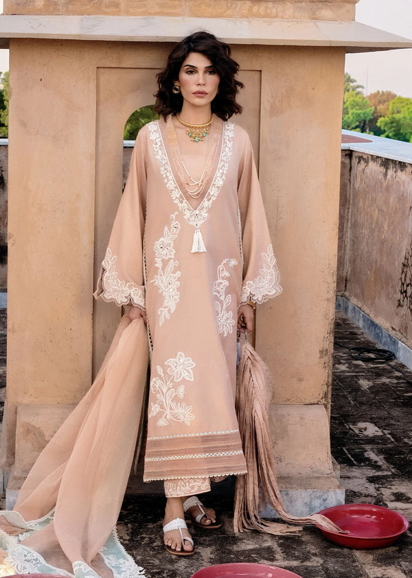 Crimson - Nawabi Notes Three Two Tone Indian Rawsilk