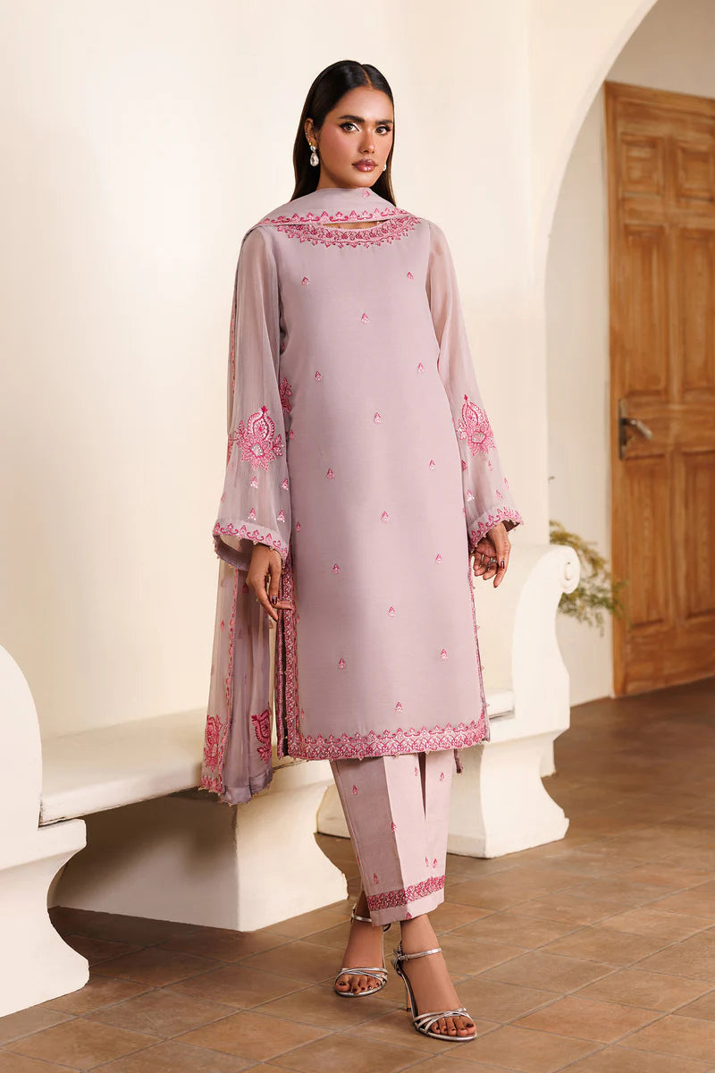 Zarif - ZRF-EMC-25 Three Piece Chiffon – String & Thread