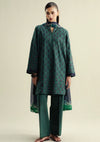 Zara Shahjahan - Coco-10A-Willow 3 Piece Printed Cambric