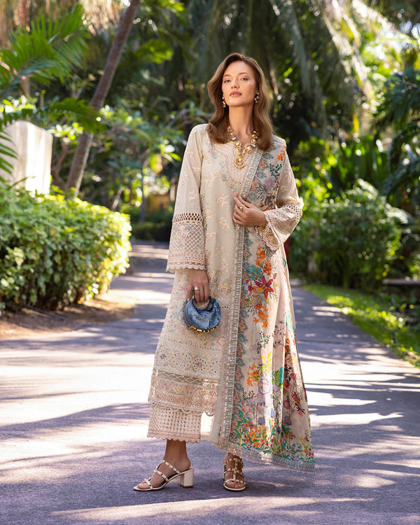 Faiza Saqlain - Delilah Three Piece Embroided Lawn