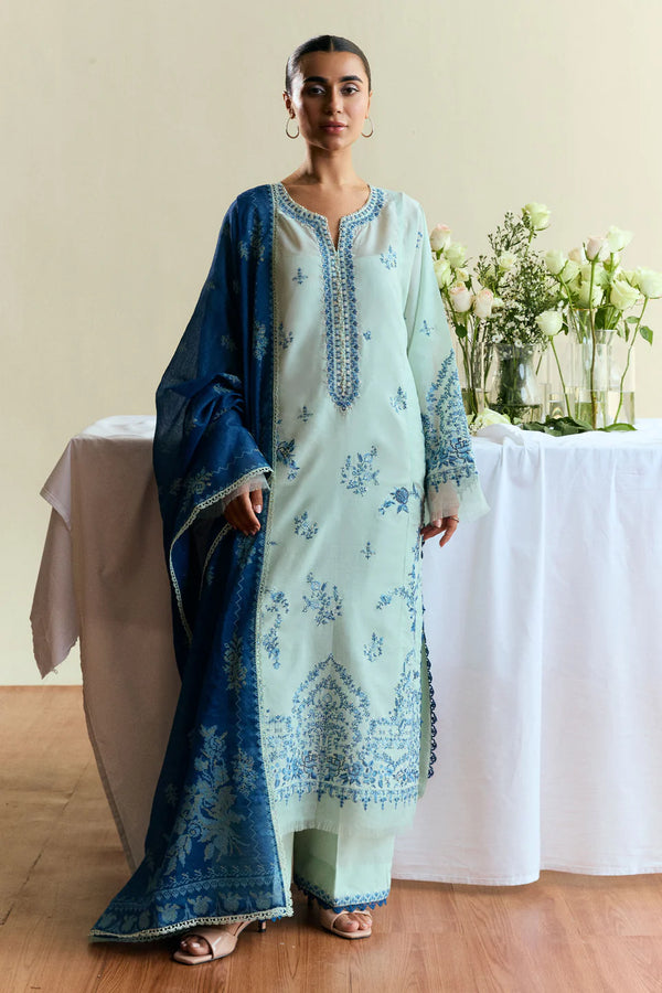 Zara Shahjahan - Coco-D10-Isle 3 Piece Lawn Suit