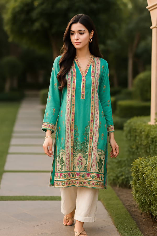 LSM -LG-AR-0086 One Piece Shamoz Silk