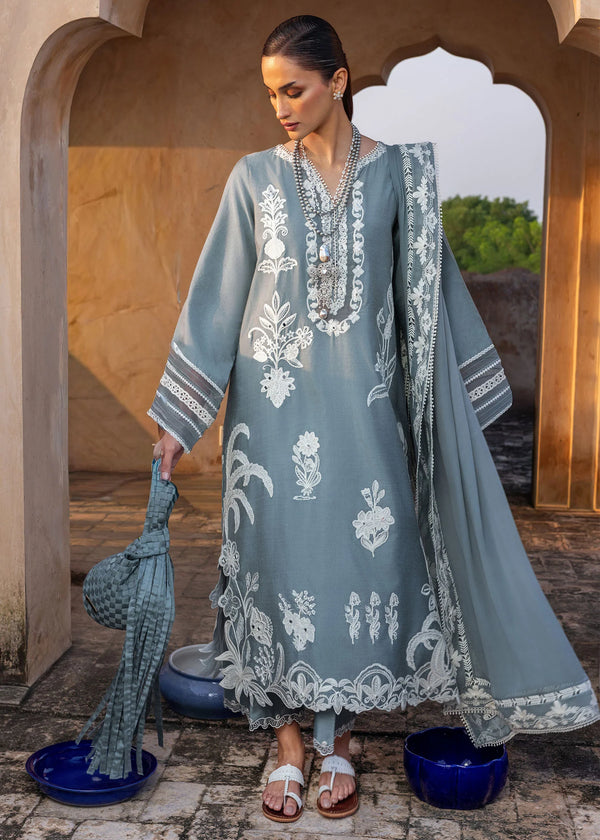 Crimson - Shabo Three Two Tone Indian Rawsilk