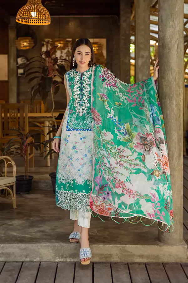 Roheenaz - RNZ-04B - Zafira 3 Piece Lawn