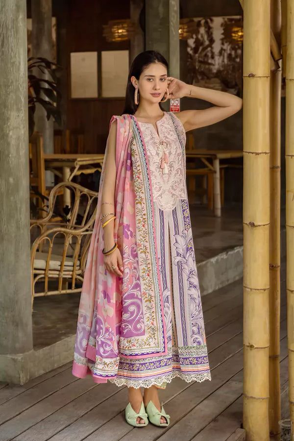 Roheenaz - RNZ-03B - Eloria 3 Piece Lawn
