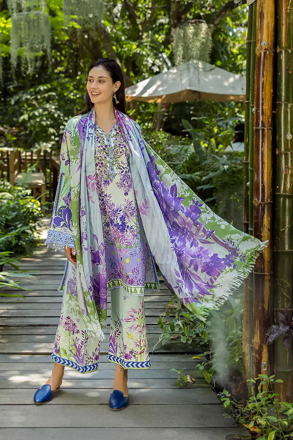 Roheenaz - RNZ-06B - Florisse 3 Piece Lawn