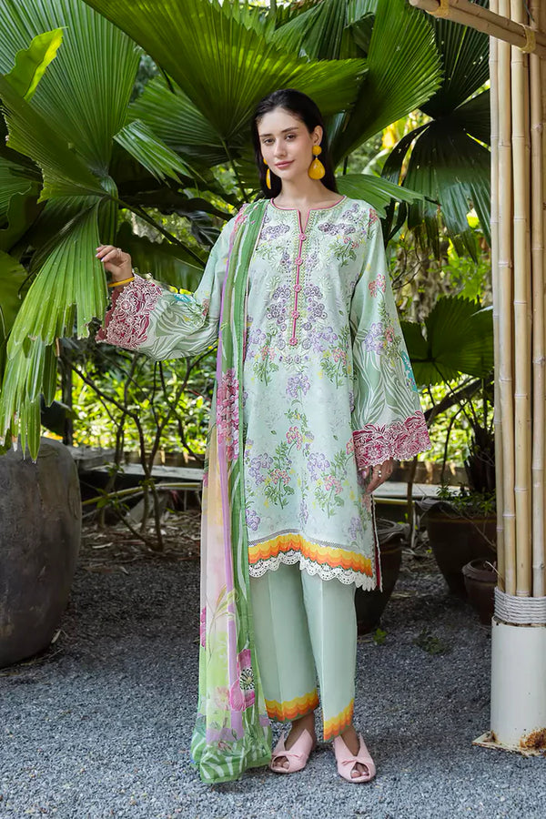 Roheenaz - RNZ-02A - Ivara 3 Piece Lawn