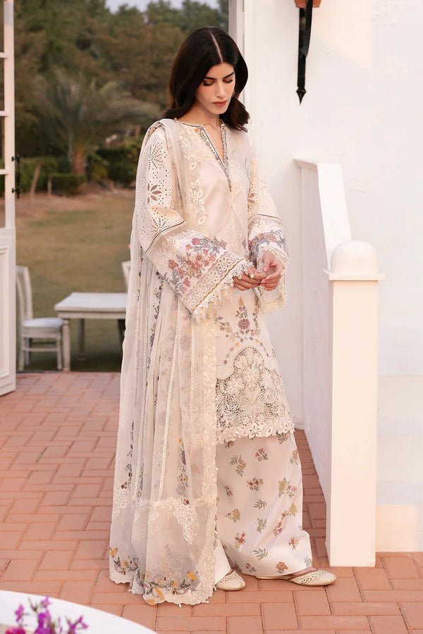Baroque - BEL-25-D06 3 Piece Embroidered Jacquard Lawn