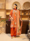 Menaal - DP-05B Three Piece Printed Lawn