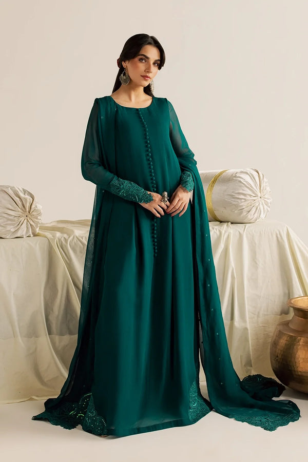 pakistani dress Casual Dresses At Discounted Prices in USA Midi Cotton Blend Dresses, location-72020689112-outofstock Frock and an inner slip Size:31W