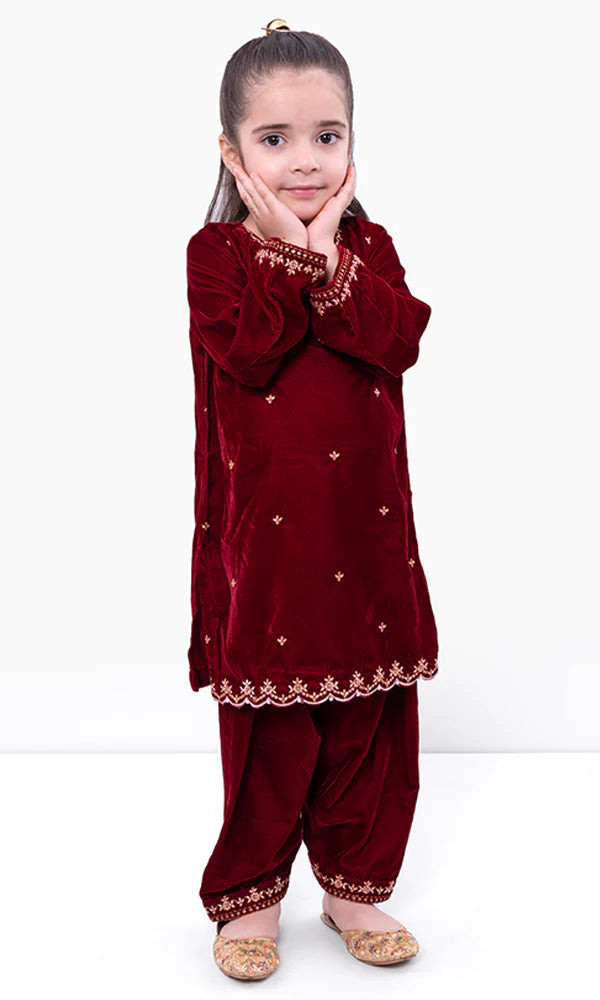 Zubaida's - 0313295 Girls Kameez Shalwar