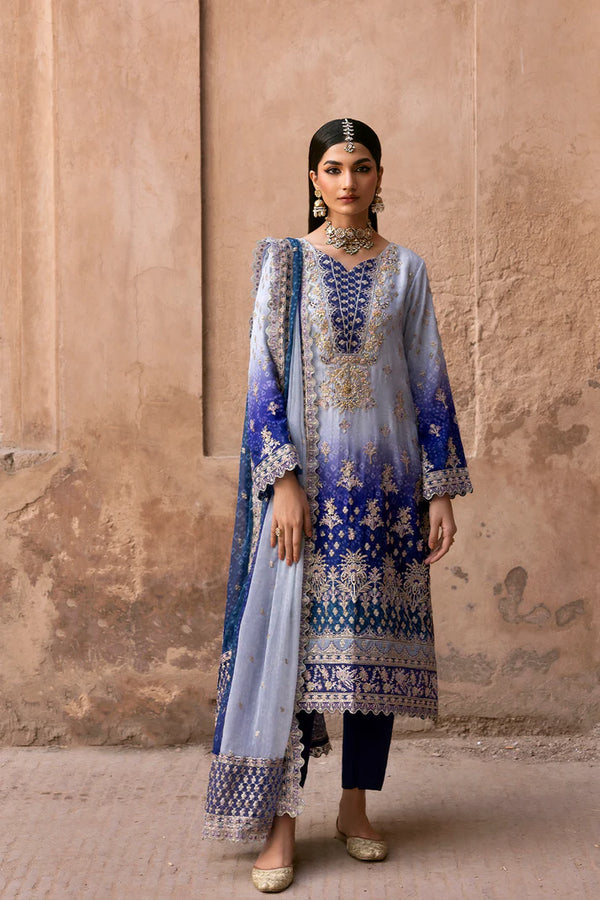 Emaan Adeel - Aurevia Three Piece Chiffon Suit
