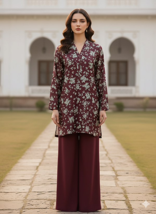 SOBIA SALMAN-SHAMOZ SILK SHIRT- 04