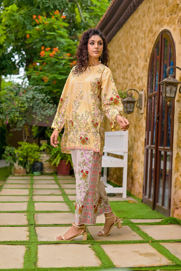 Saphron - DPVOL2-02 Two Piece Cotton Suit