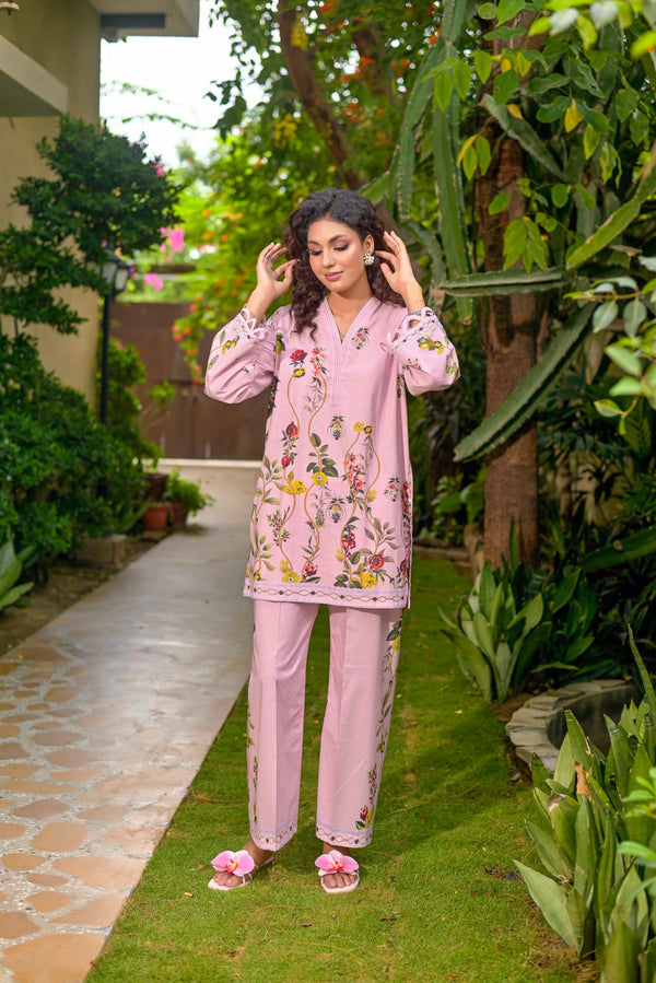 Saphron - DPVOL2-05 Two Piece Cotton Suit