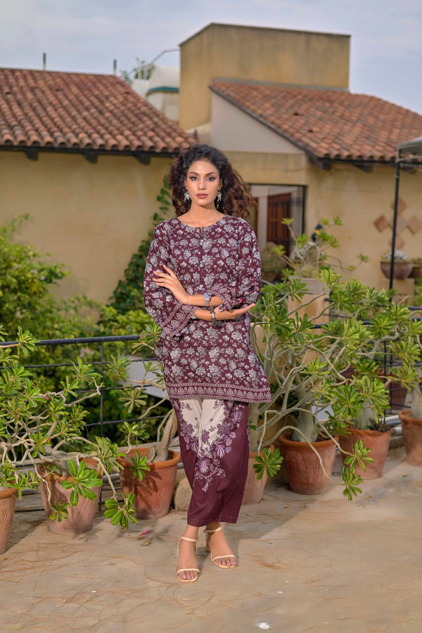 Saphron - DPVOL2-09 Two Piece Cotton Suit