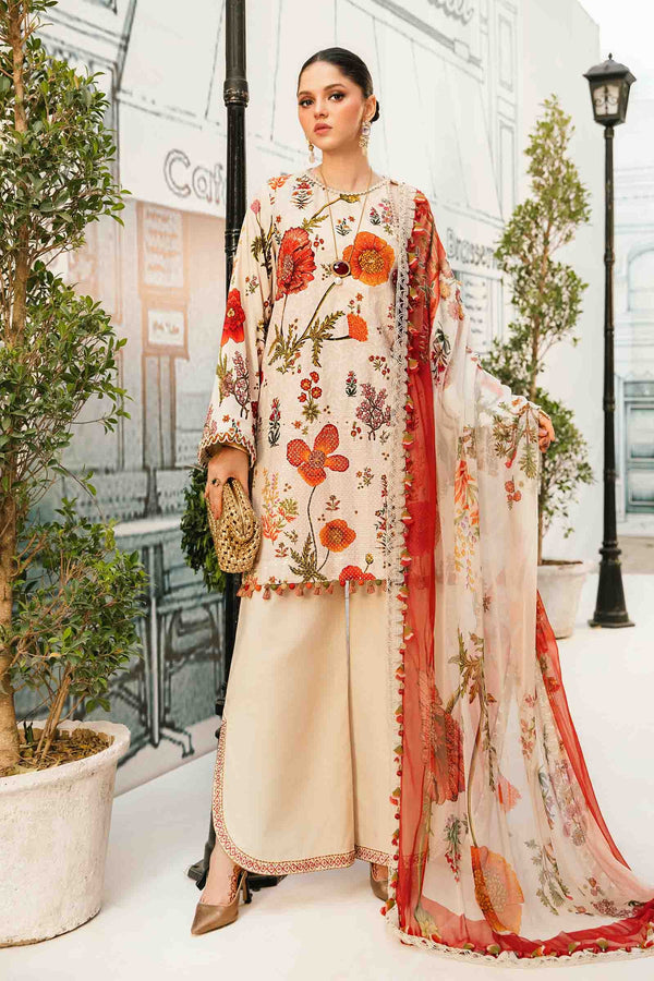 Maria B - MPT-2607-A 3 Piece Lawn Suit