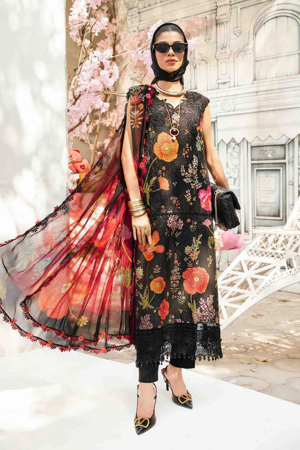 Maria B - MPT-2607-B 3 Piece Lawn Suit