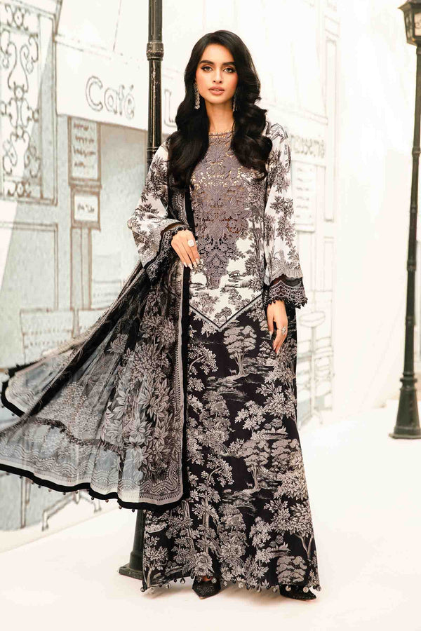 Maria B - MPT-2608-B 3 Piece Lawn Suit
