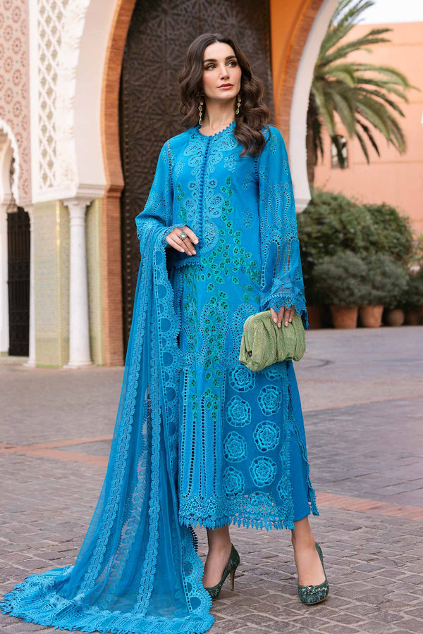 Maria B - D-2503-B 3 Piece Embroidered Lawn Suit
