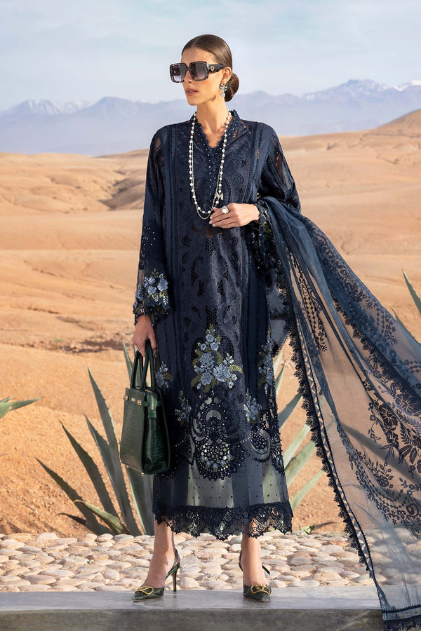 Maria B - D-2504-B 3 Piece Embroidered Lawn Suit