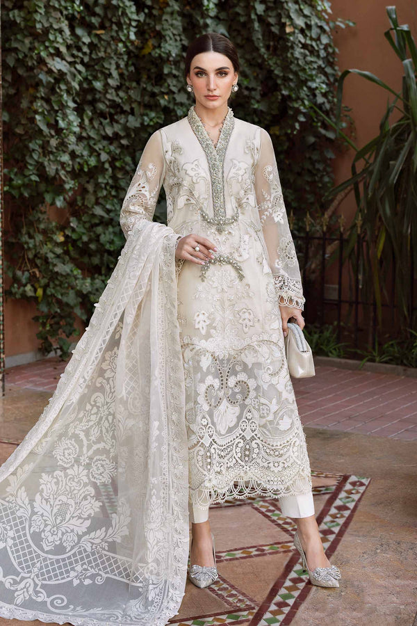 Maria B - D-2506-A 3 Piece Embroidered Organza Suit