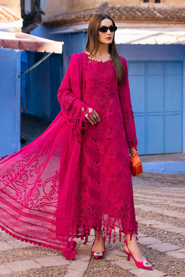 Maria B - D-2508-A 3 Piece Embroidered Lawn Suit