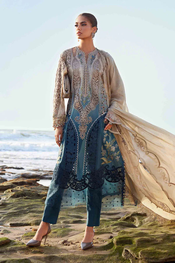 Maria B - 2508 3 Piece Embroidered Lawn Suit