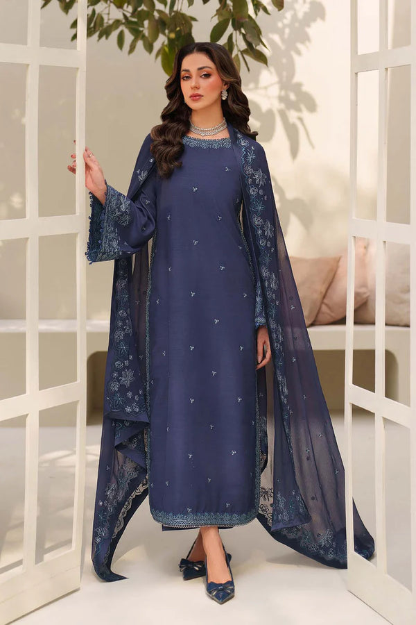 Zarif - 09 Anaabi Three Piece Raw Silk