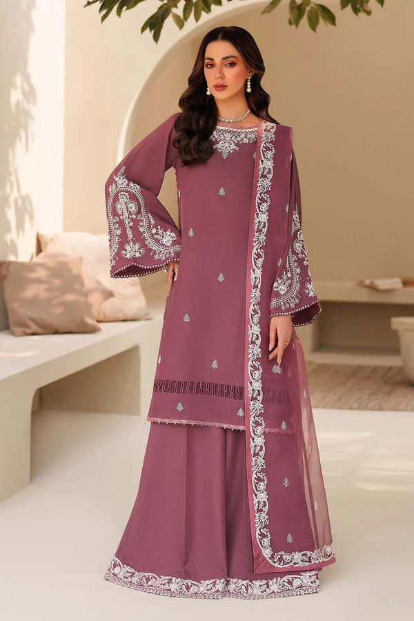 Zarif - 08 Sung Three Piece Raw Silk