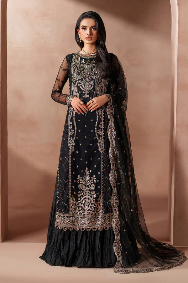Zarif - MUF - Ishaal Three Piece Net Suit