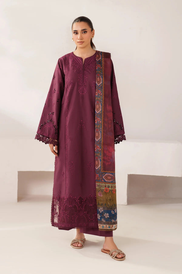 Xenia - Niha Three Piece Jacquard Lawn