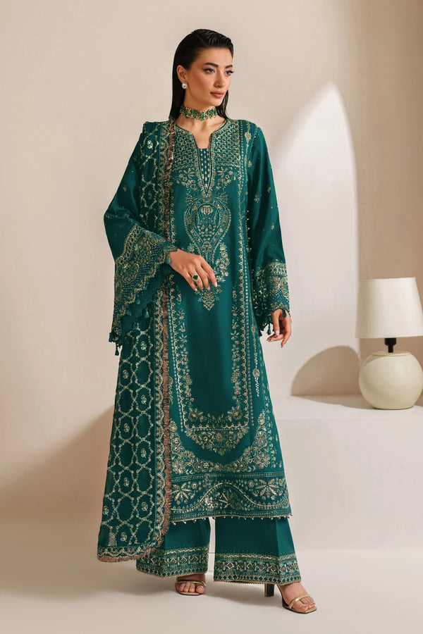 Xenia - Seriya - Three Piece Korean Raw Silk Suit