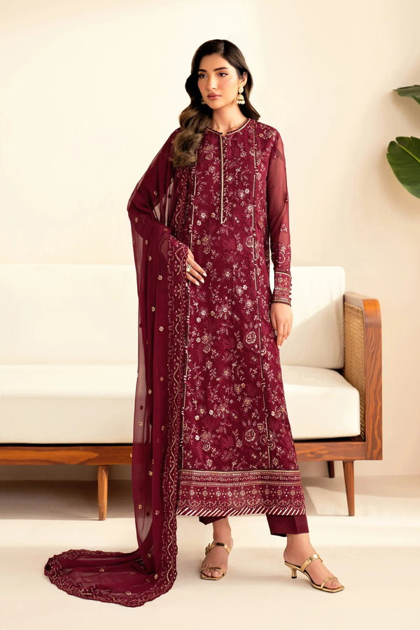 Xenia - Darya - Three Piece Chiffon Suit